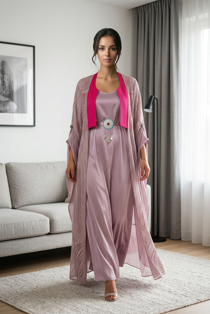 Bnawsh in 6 pieces Traditional Kurdish Clothing