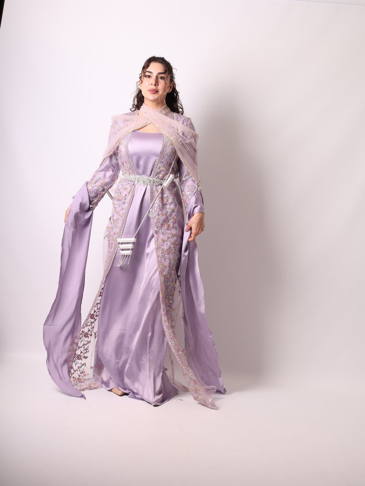 Soma Kurdish Dress Lavender