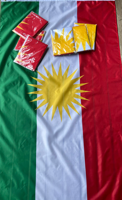 Kurdistan Flag 90*150 cmKewsan textile and more Kurdish women, Kurdish clothes, Kurdische kleider