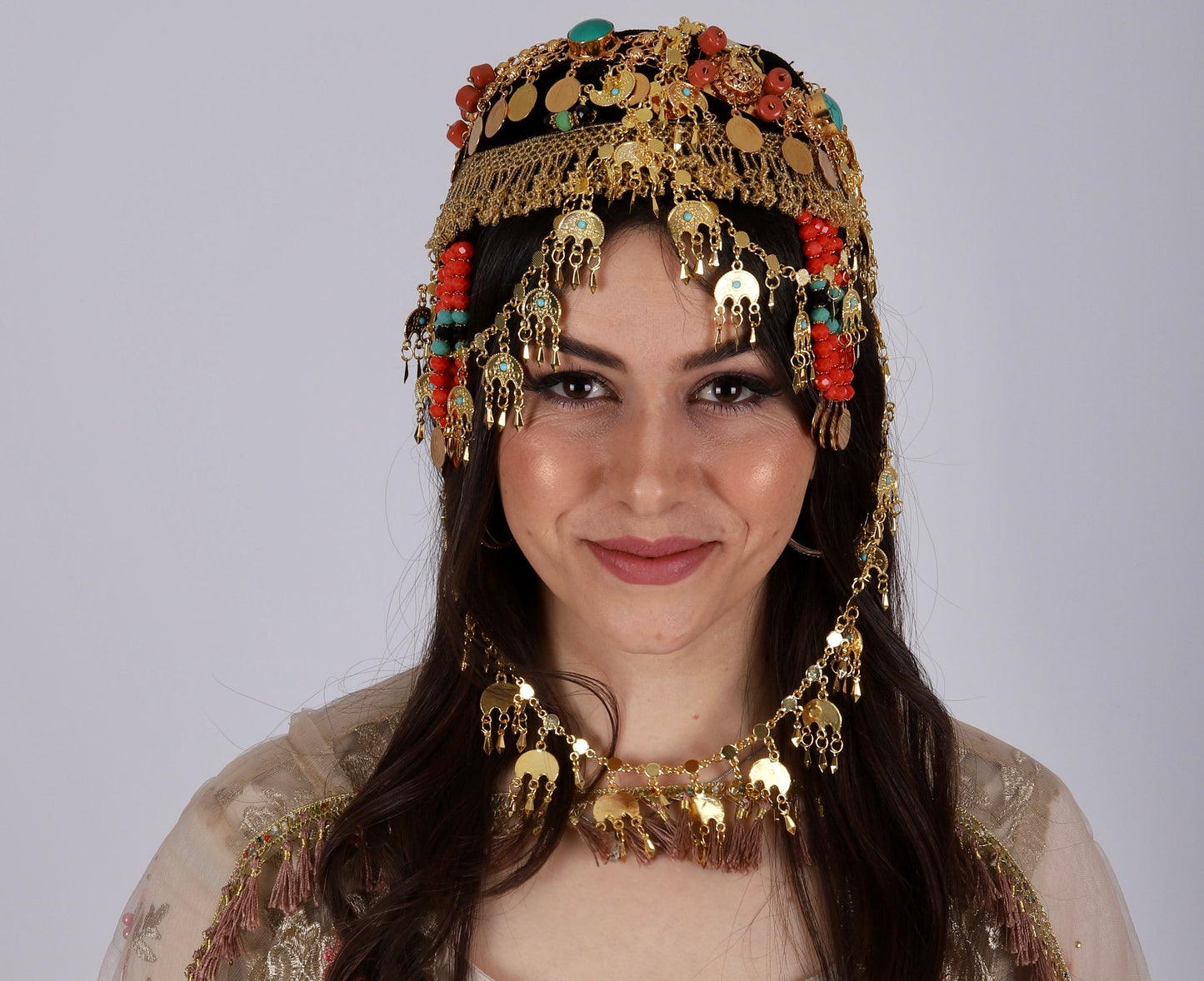 Kurdish Hat with Hawri ( Golwani)