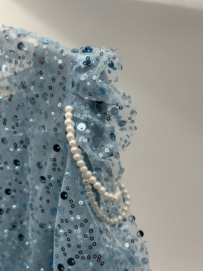 Kurdish Blue Princes With Pearls 1-11 years