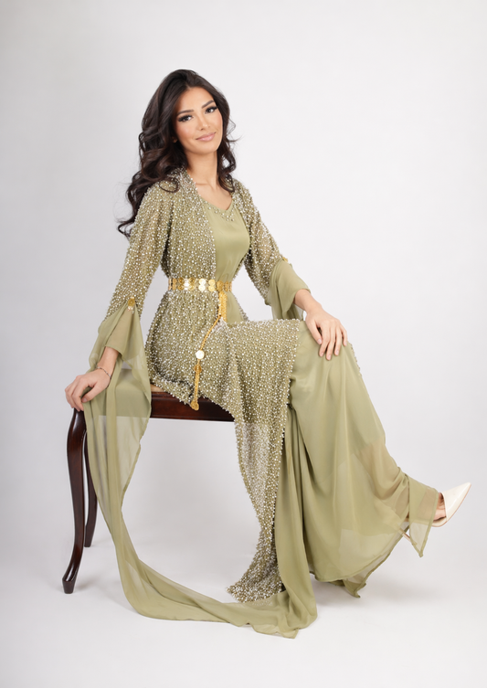 Merwari Kurdish Dress Zaitoni