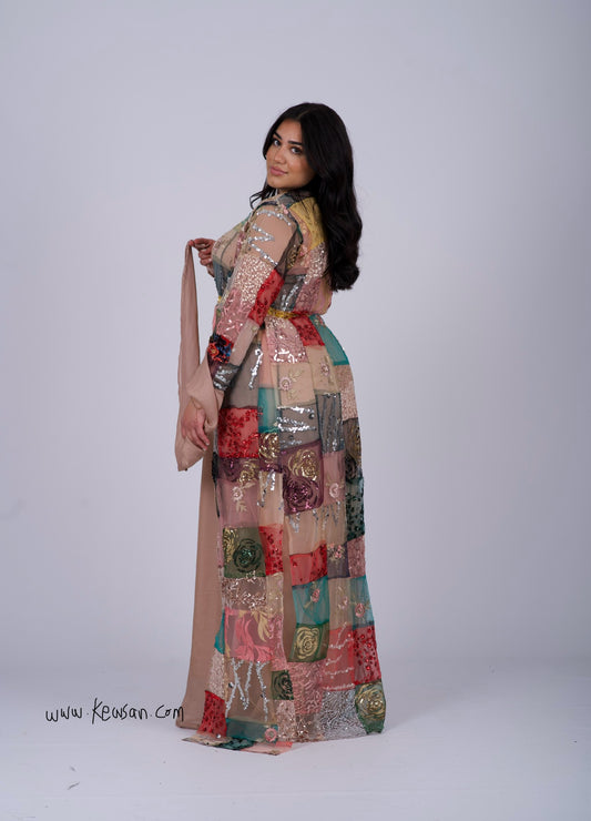 Eco Collection Zilan Kurdish Dress Hand Made