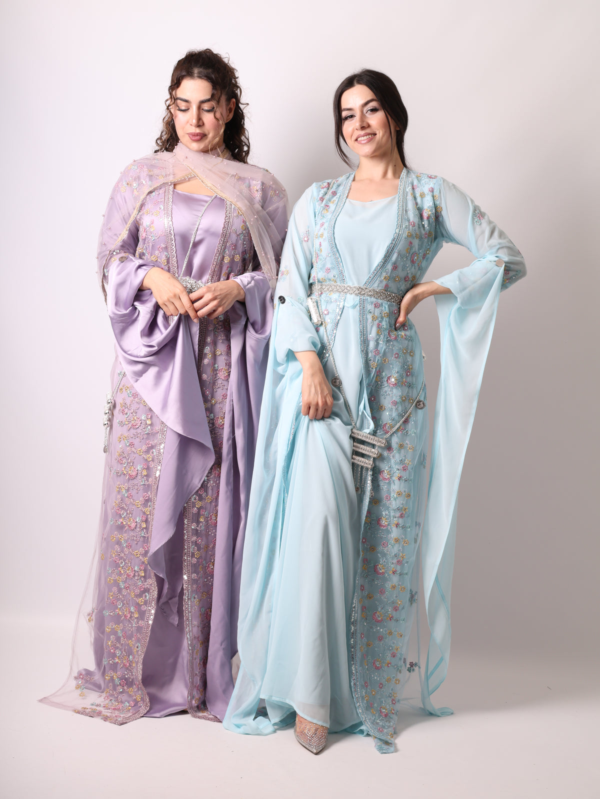 Soma Kurdish Dress Sky Blue Soma سۆما