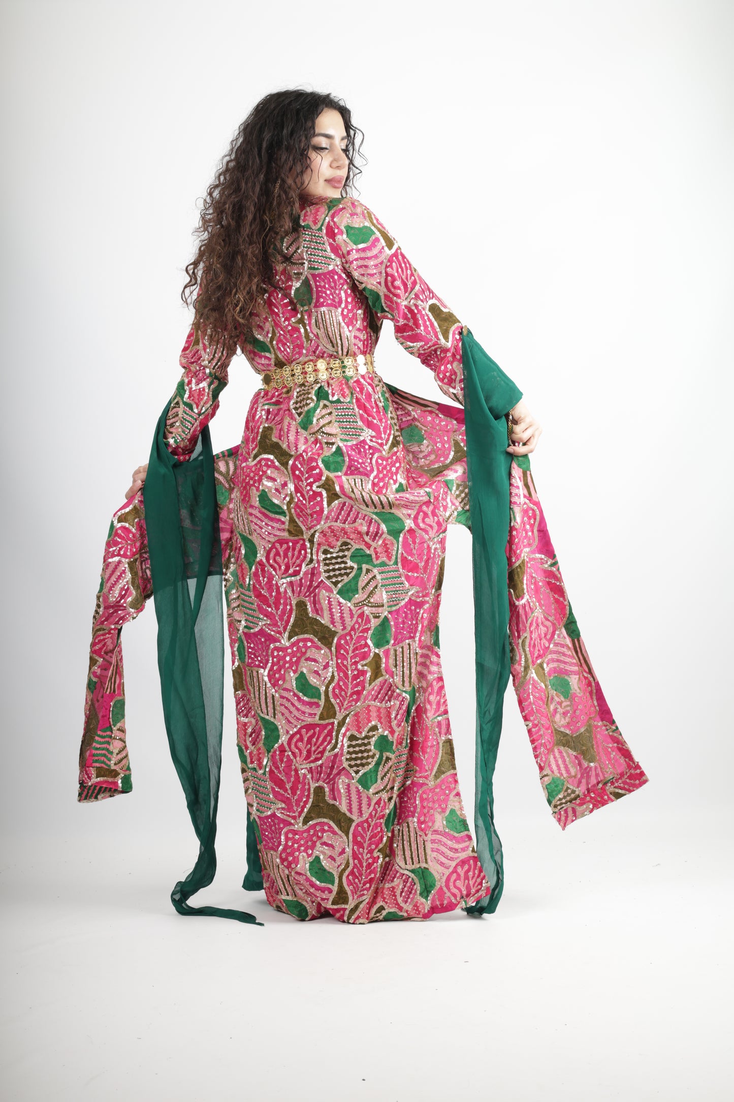 Peraw Kurdish Dress Green