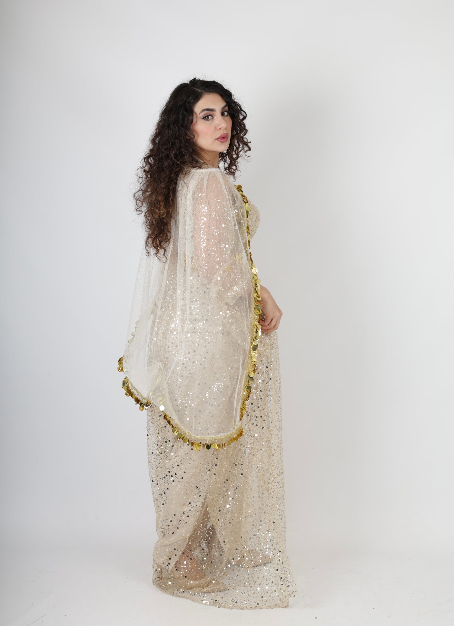 Dark Green Kurdish Kawa Dress Set – Badini Style with Kras, Kolwane & Underdress 4 items