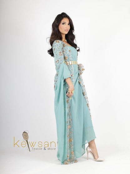 Chro Kurdish Dress light Blue