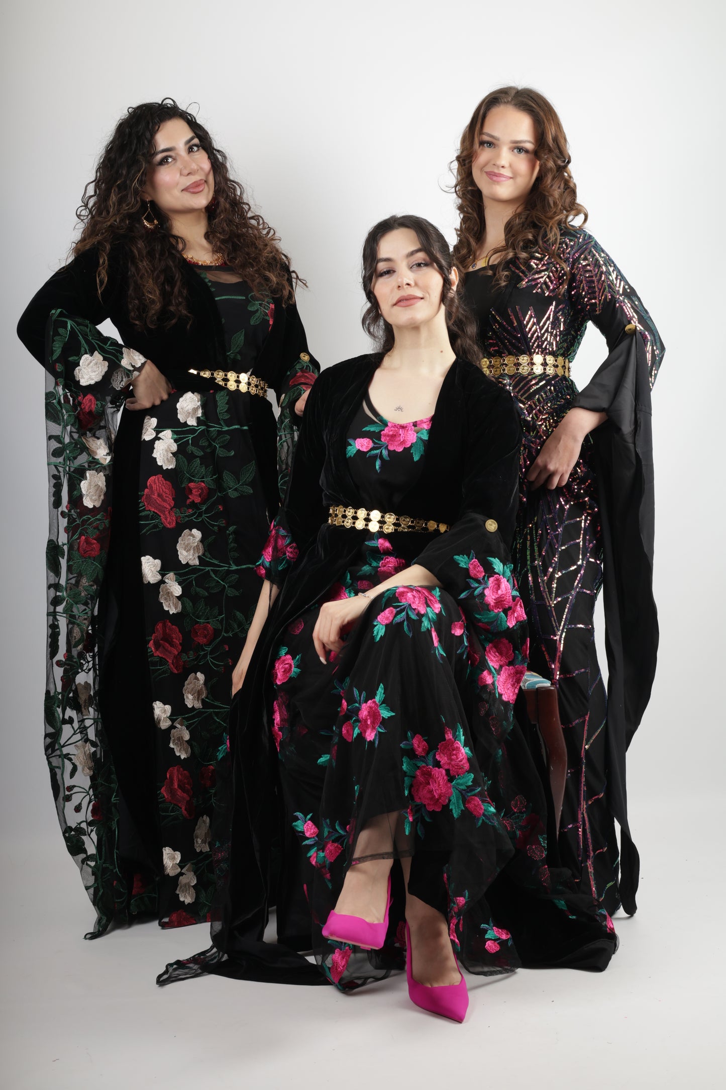 Gula sur  Kurdish Dress 3 items