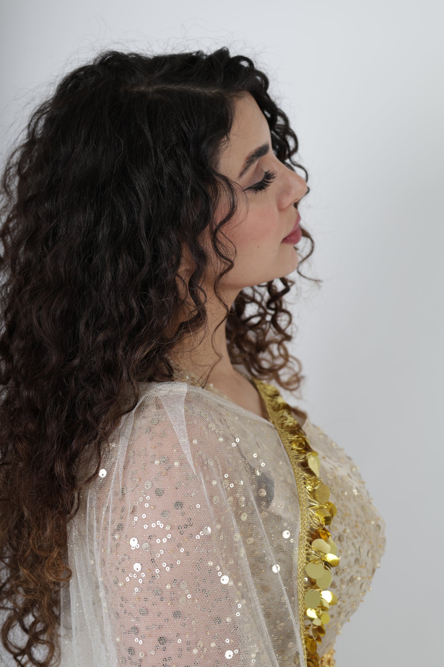 Dark Green Kurdish Kawa Dress Set – Badini Style with Kras, Kolwane & Underdress 4 items