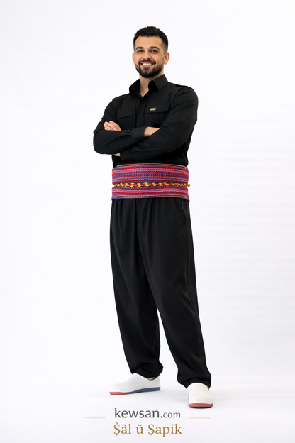 Shal u Shapek 3 piece Black
