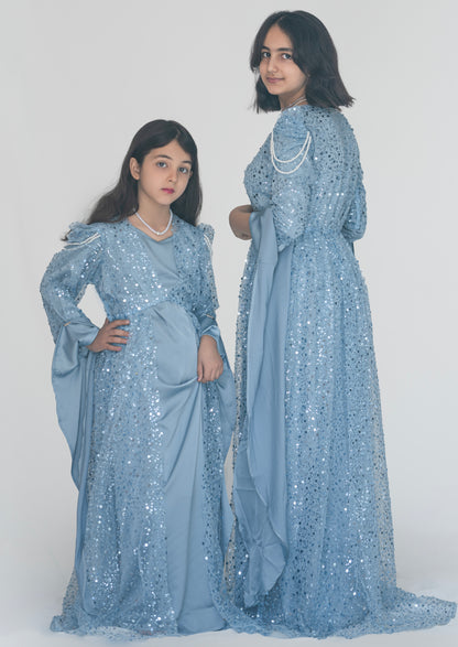 Kurdish Blue Princes With Pearls 1-11 years