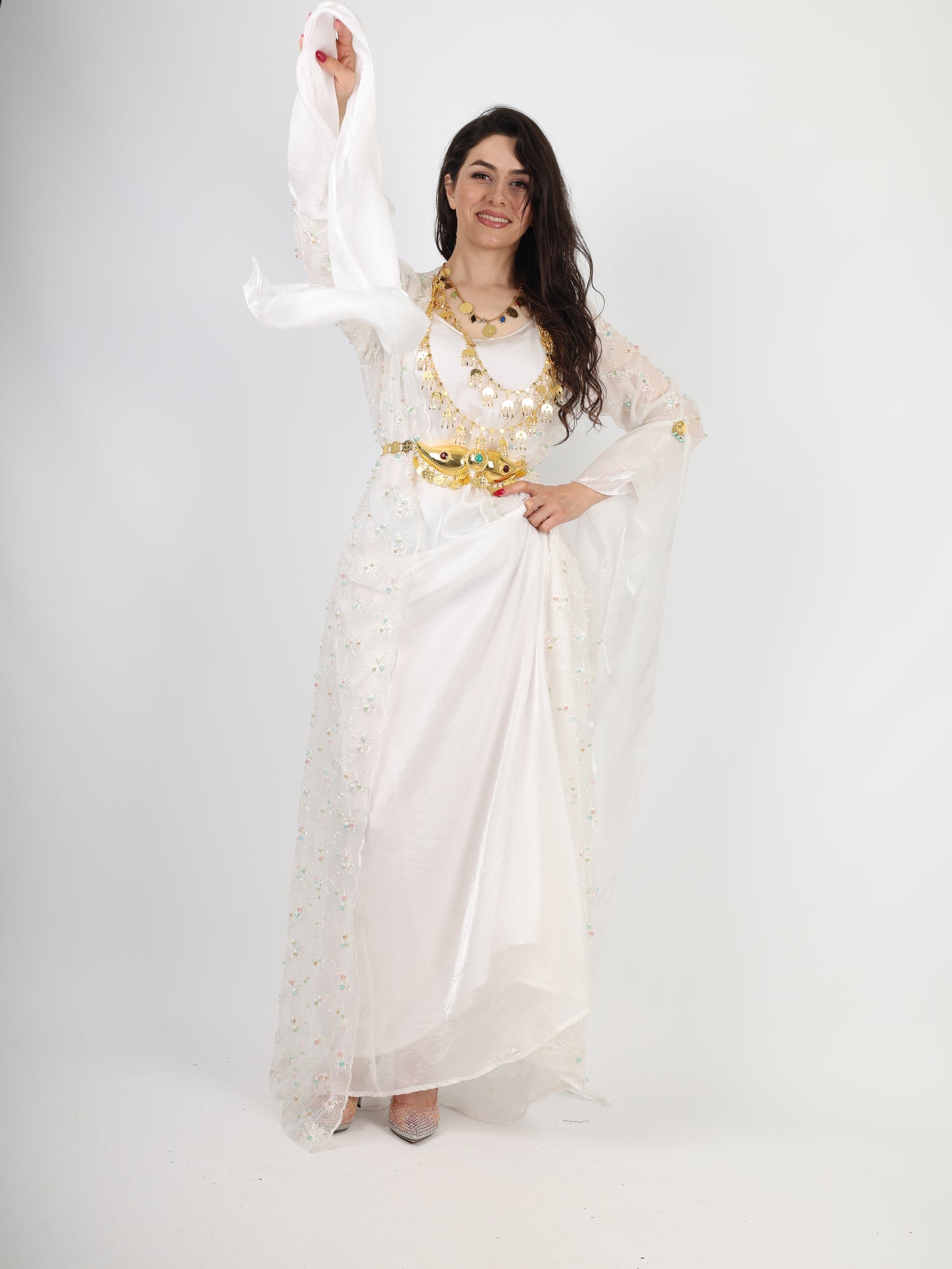 White Dress includes accessories