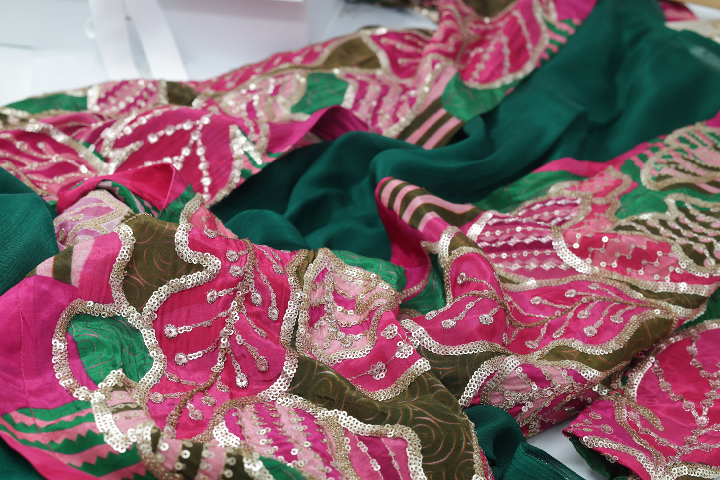 Peraw Kurdish Dress Green