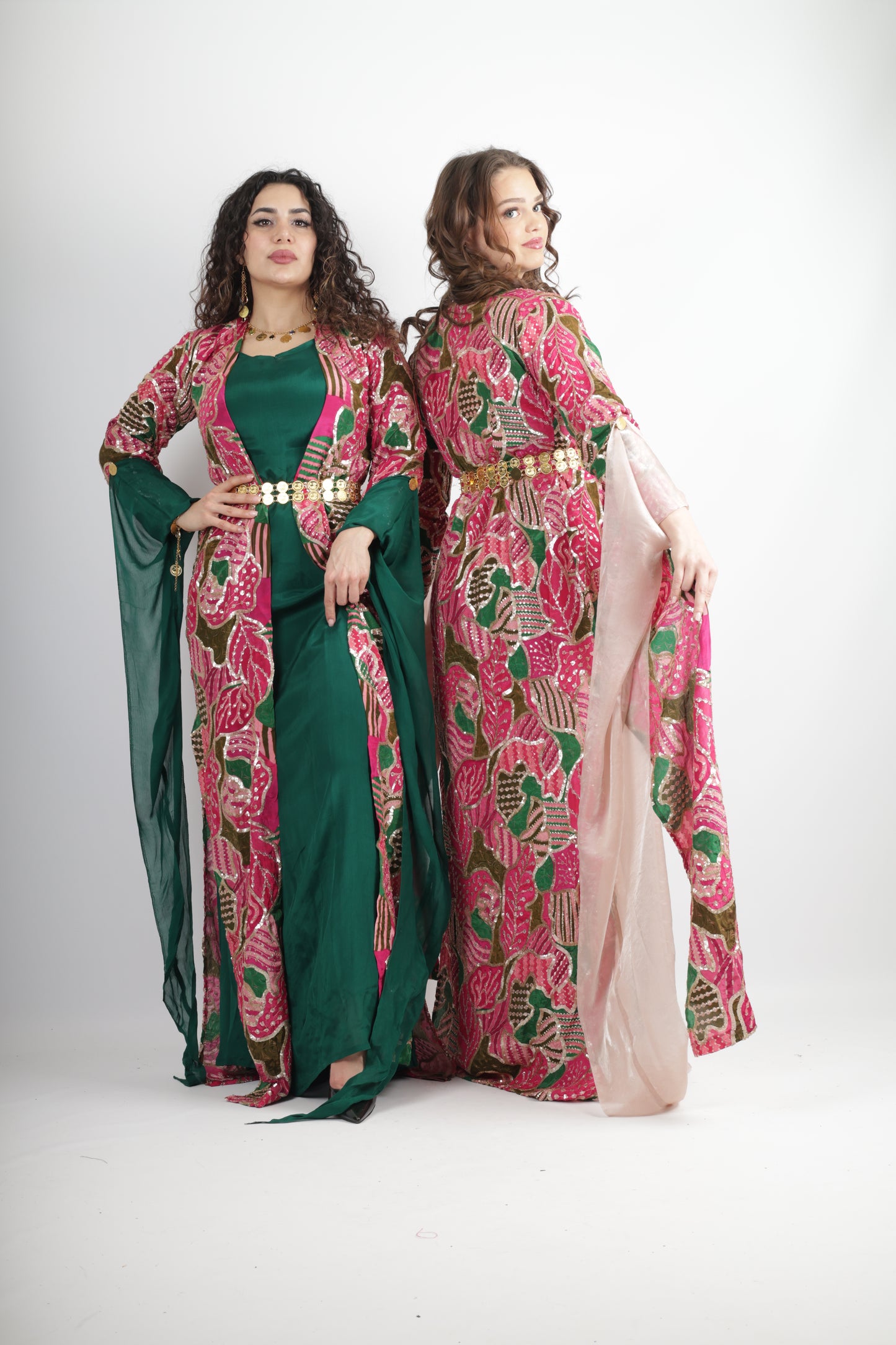 Peraw Kurdish Dress Green