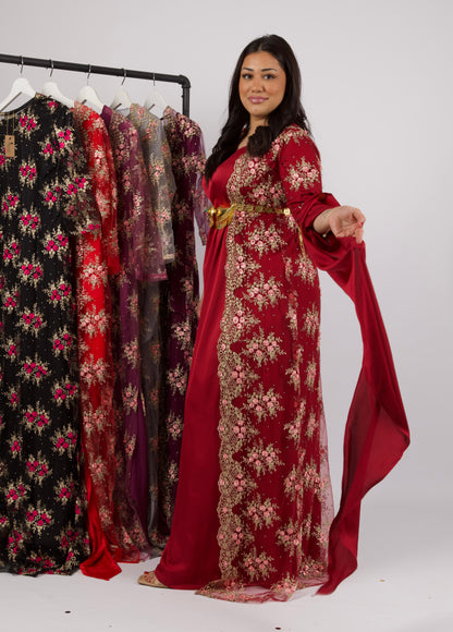 Gulzar Red wineKewsan textile and more Kurdish women, Kurdish clothes, Kurdische kleider