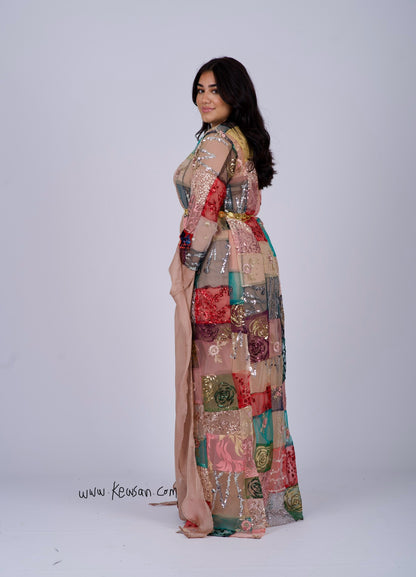 Eco Collection Zilan Kurdish Dress Hand Made