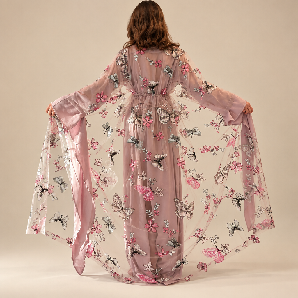 Papule -purple butterfly 2 items