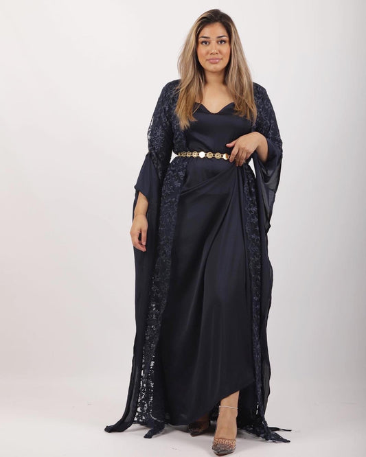 Jiran Design Navy BlueKewsan textile and more Kurdish women, Kurdish clothes, Kurdische kleider