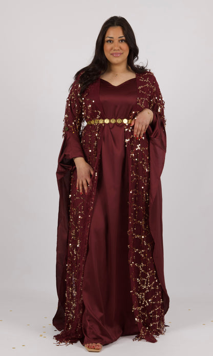 Larzane Maroon BurgundyKewsan textile and more Kurdish women, Kurdish clothes, Kurdische kleider