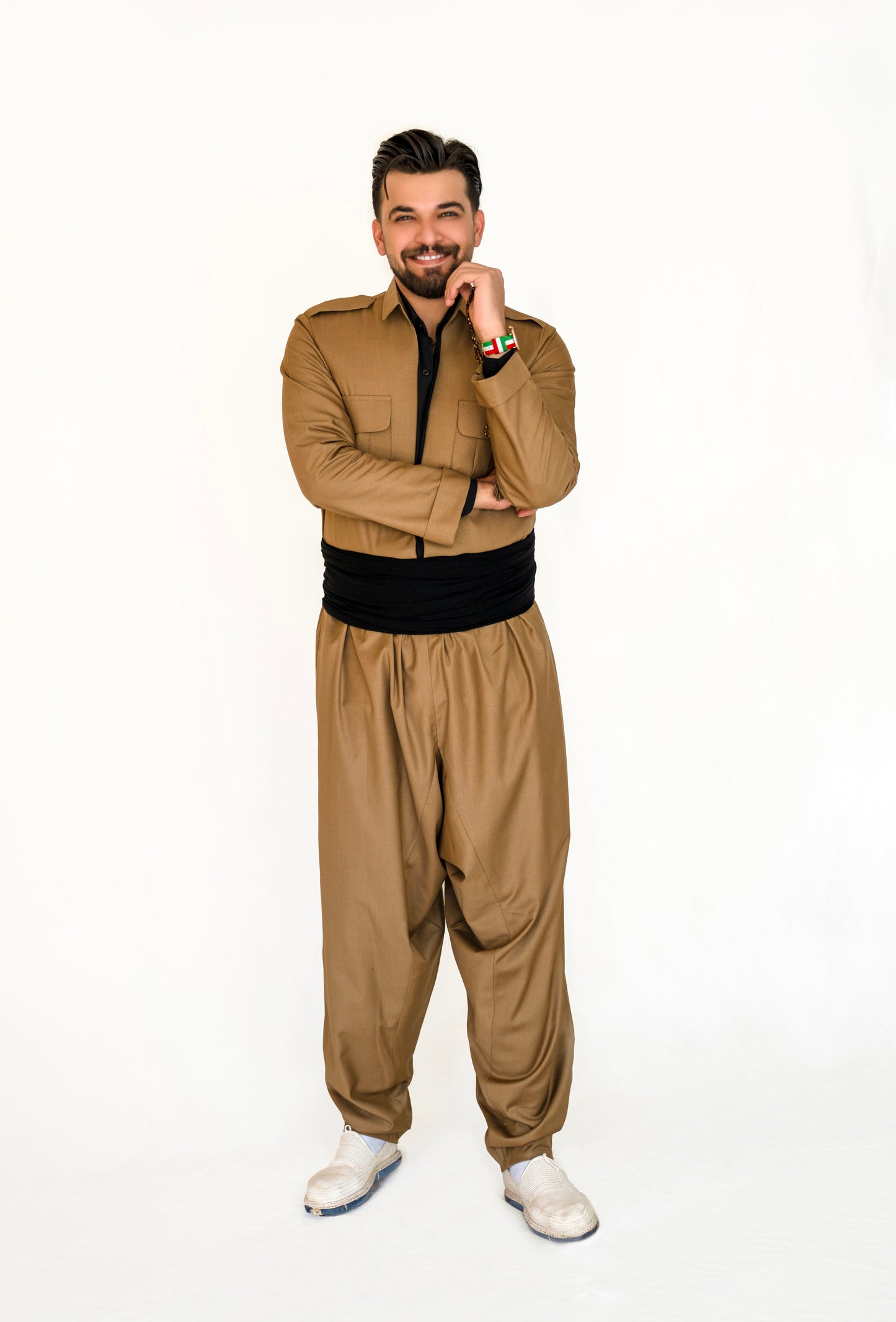 Kurdish Men’s Outfit – Shal u Shapik | Jli Kurdi Kawa, Pantol & Peshtwen