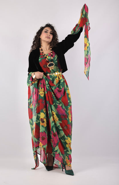 Kurdish Drsss Gulkash with Salte 3 items