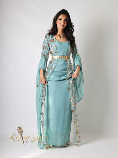 Chro Kurdish Dress light Blue