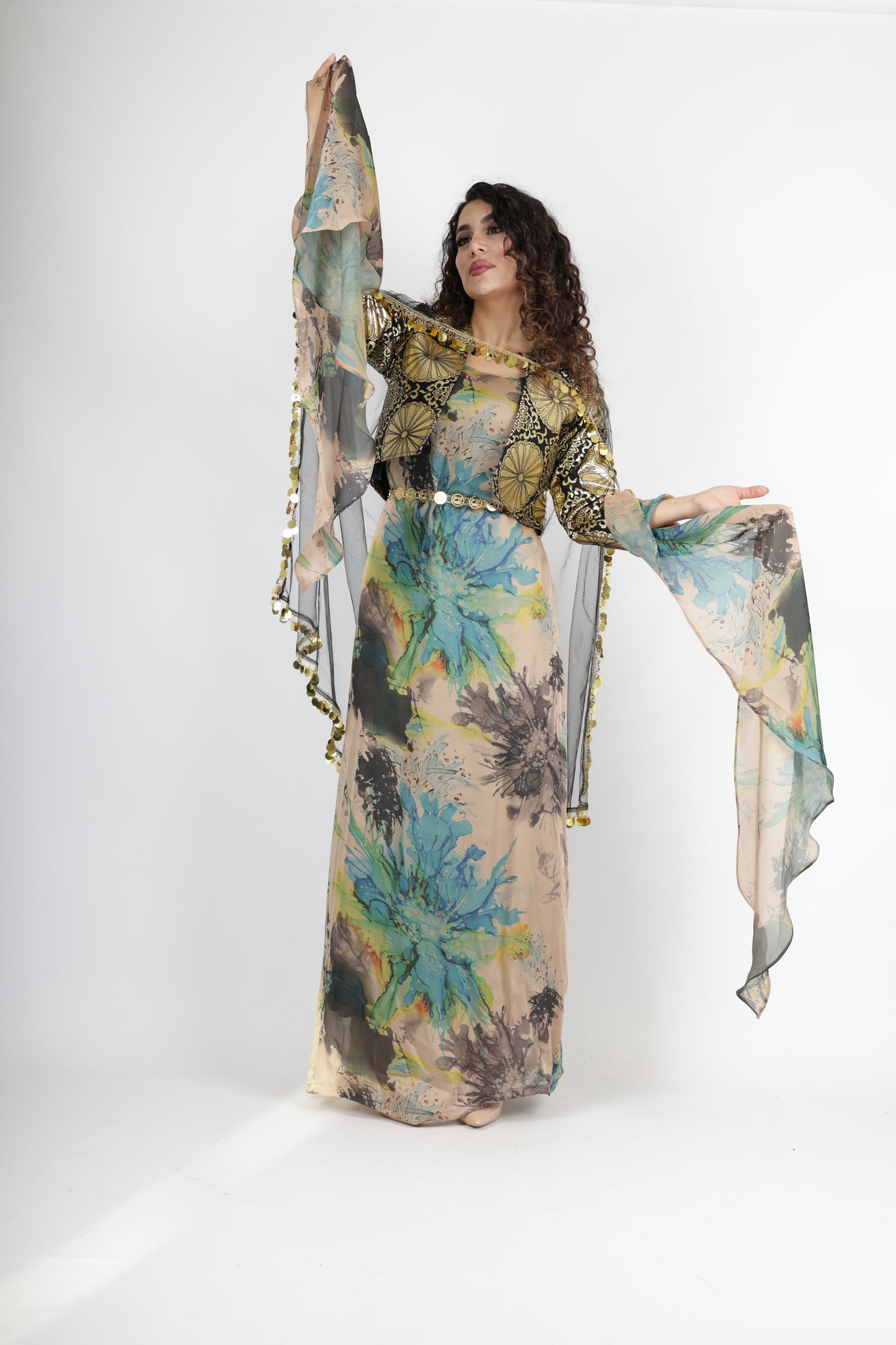 Awrang Kurdish Dress complete