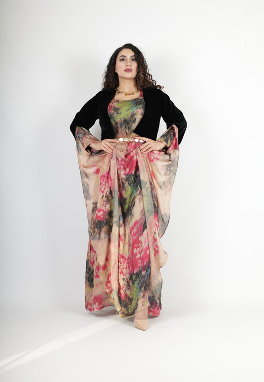 Stran Kurdish Dress complete with Salte velvet 3 items