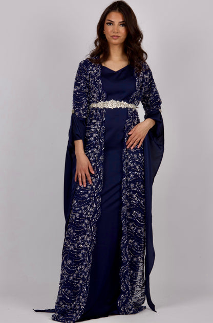 Lux Navy Blue Handmade including belt and armpinsKewsan textile and more Kurdish women, Kurdish clothes, Kurdische kleider