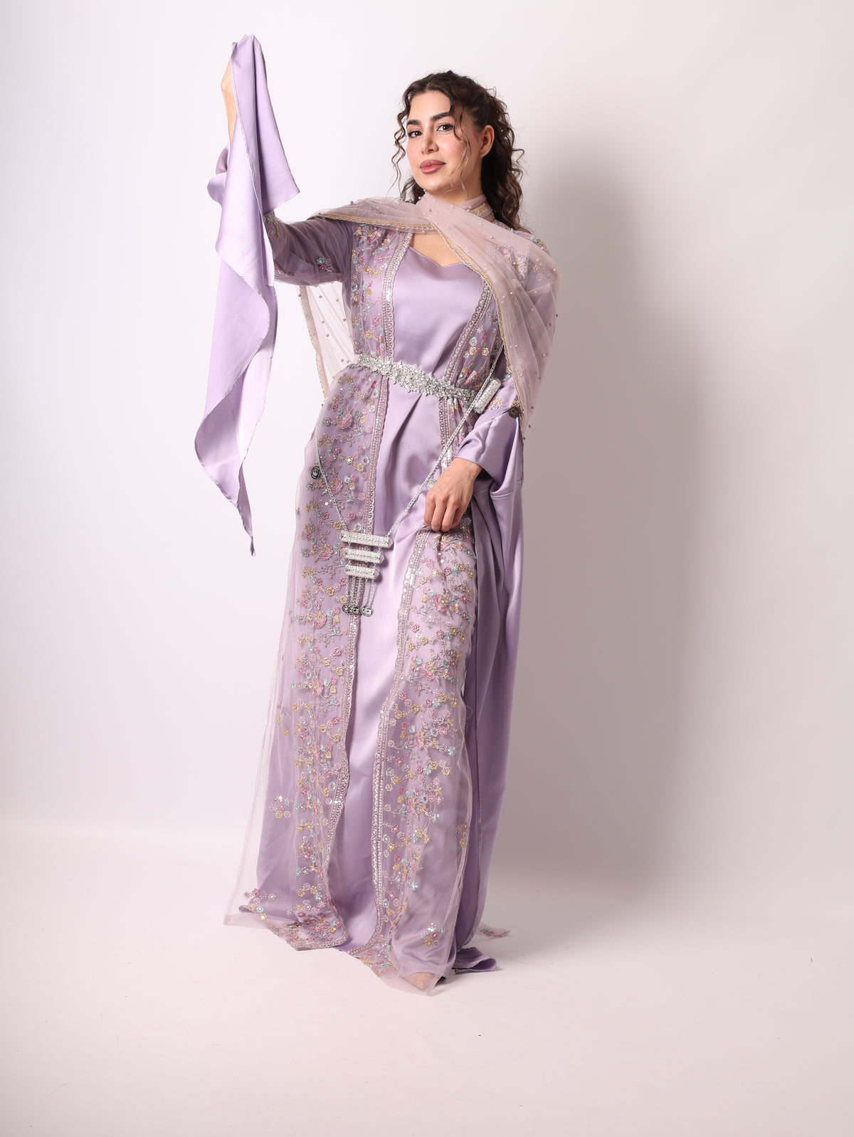 Soma Kurdish Dress Lavender