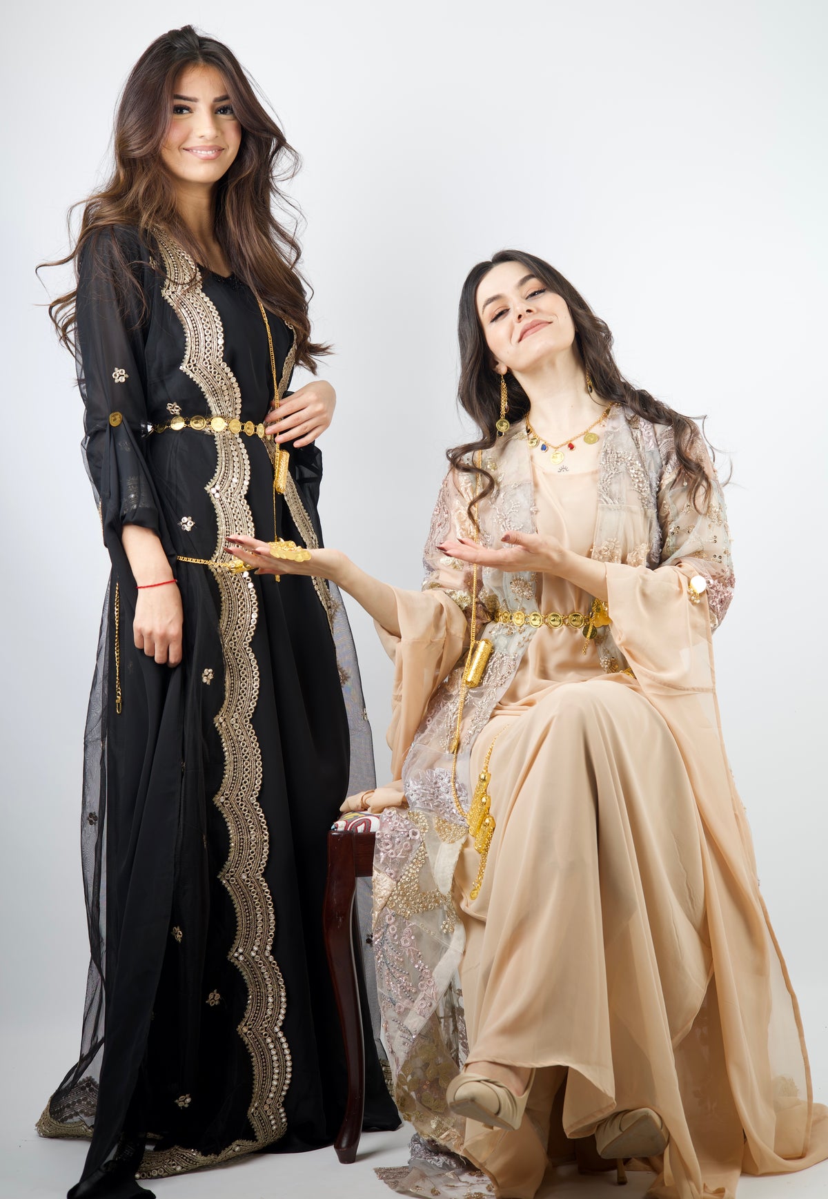 Awêne Kurdish Dress Black