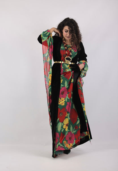 Gulkash Kurdish Dress includes long Kawa 3 items