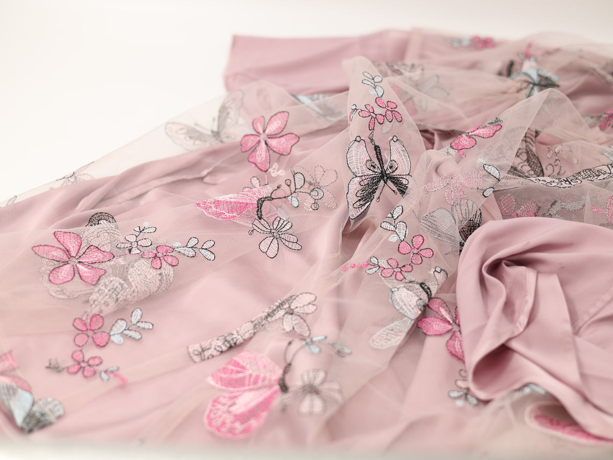Papule -purple butterfly 2 items