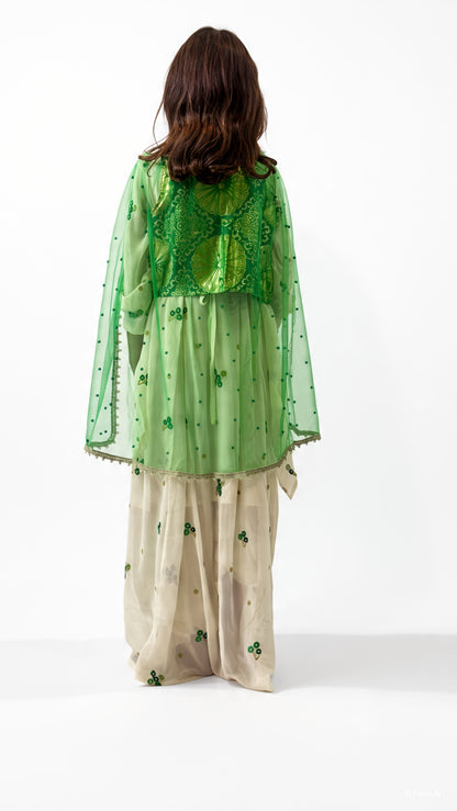Lavin Green Off white includes 5 items