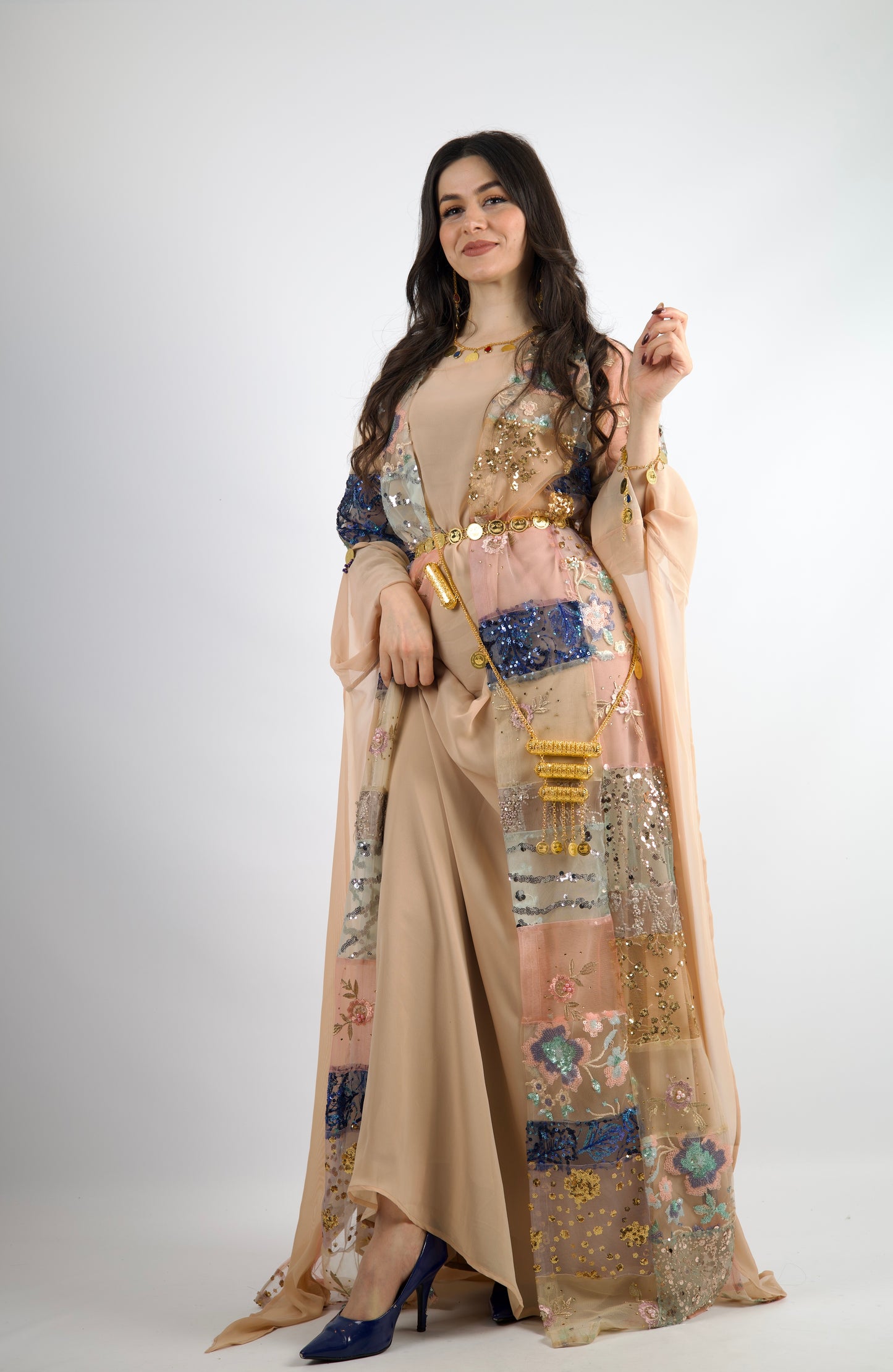 Sorme– Exclusive Kurdish Eco Set  Handcrafted • Sustainable • Meaningful  3 items and includes Belt and Arm pins as gift