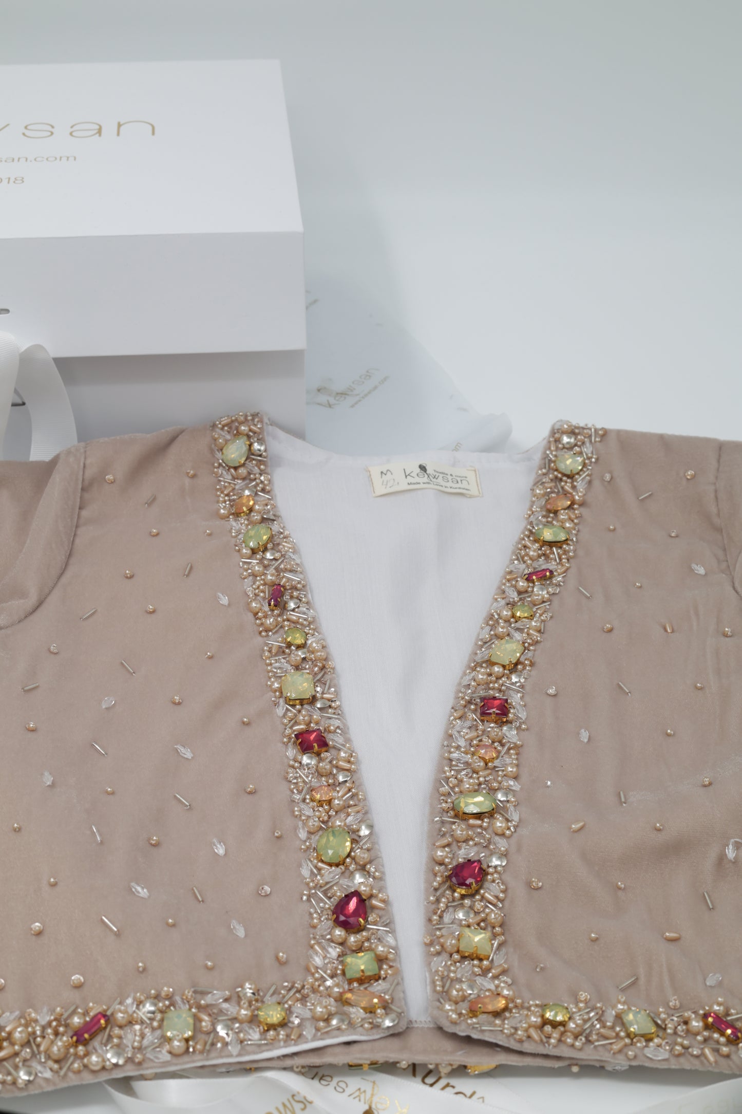 Kolinja Kurdish vest with Arm Hand made