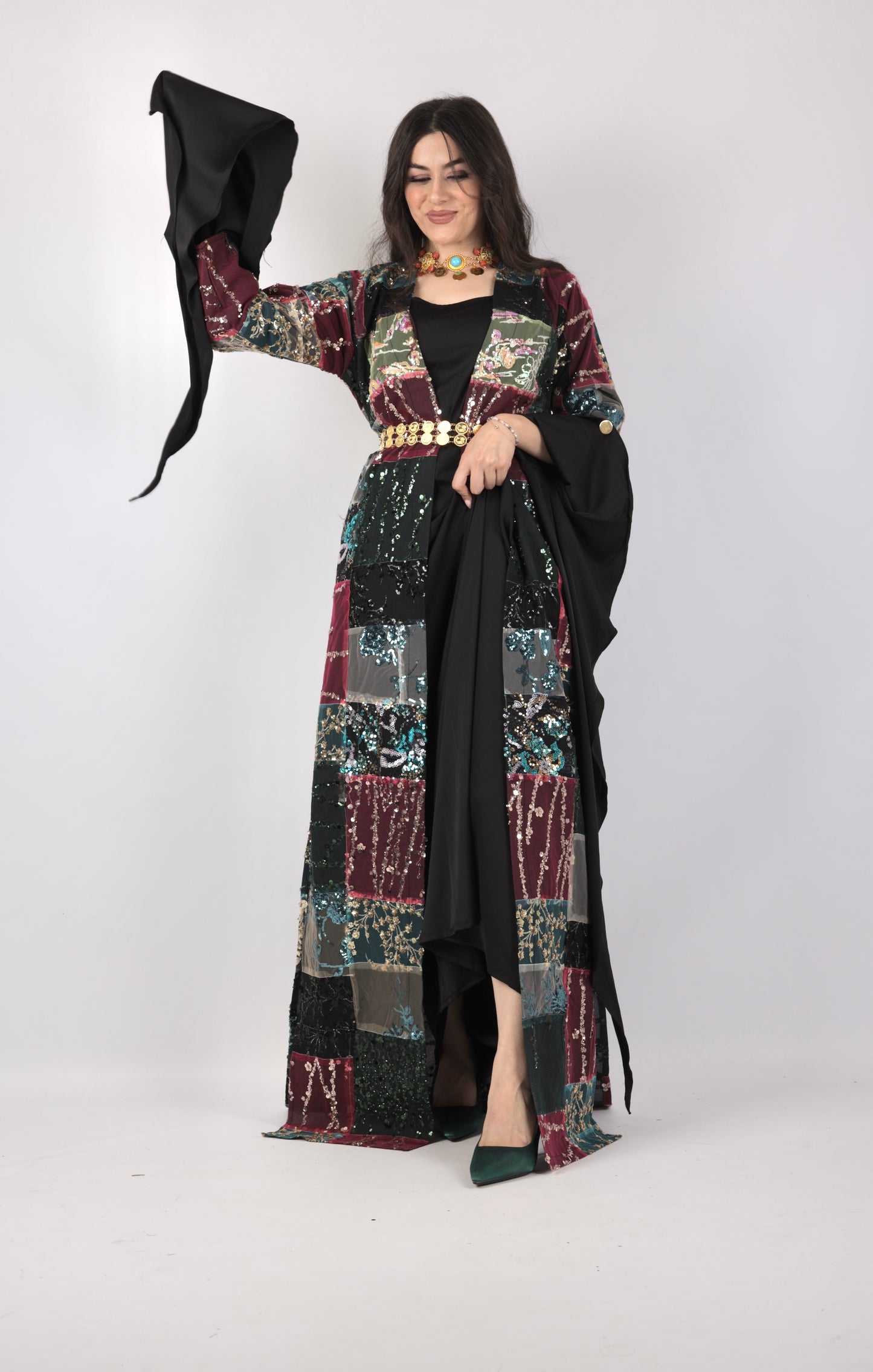 Shai eco collection Kurdish Dress 3 items and accessories including