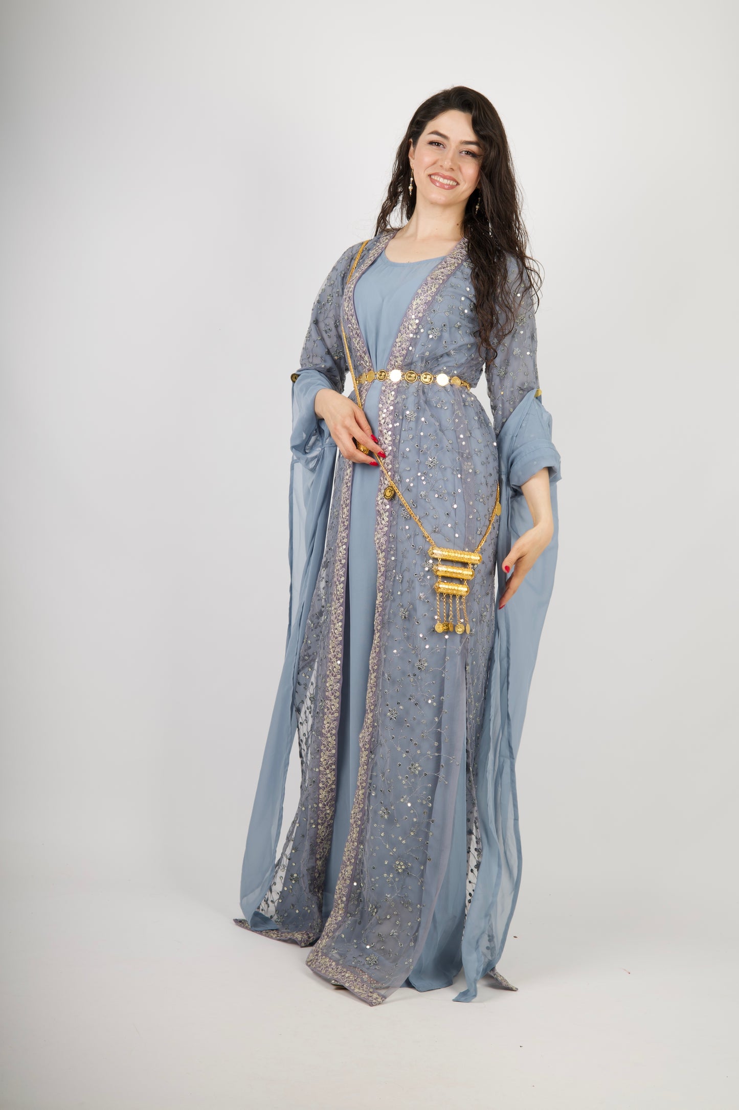 Hana Collection blue tone 3 items including