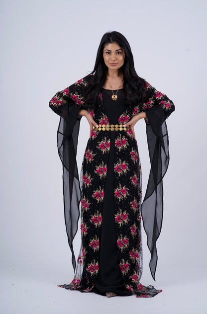 Golzar Collection – Black Kurdish Dress