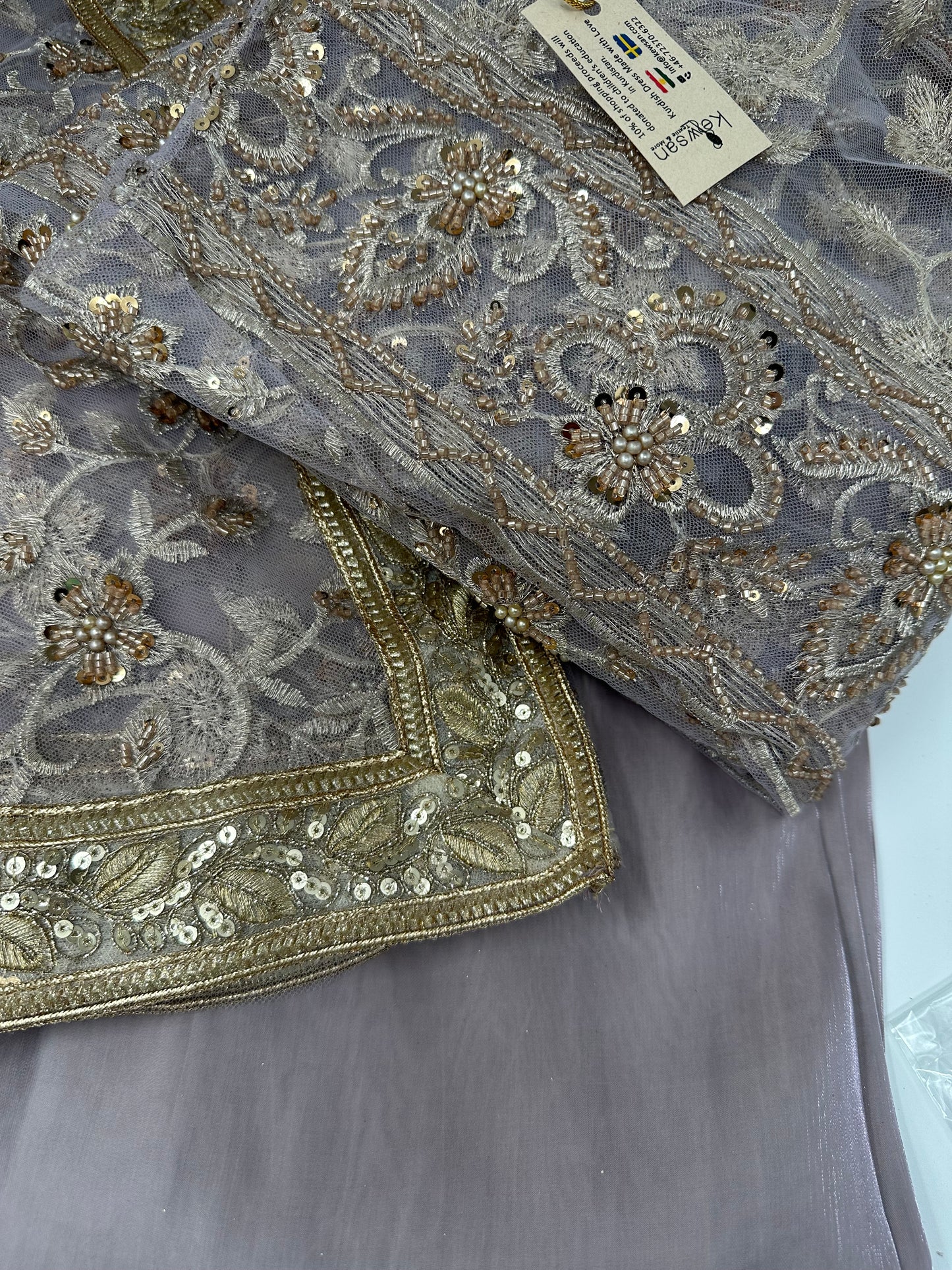 Chia collection LilacGrey Kurdish Dress4 items