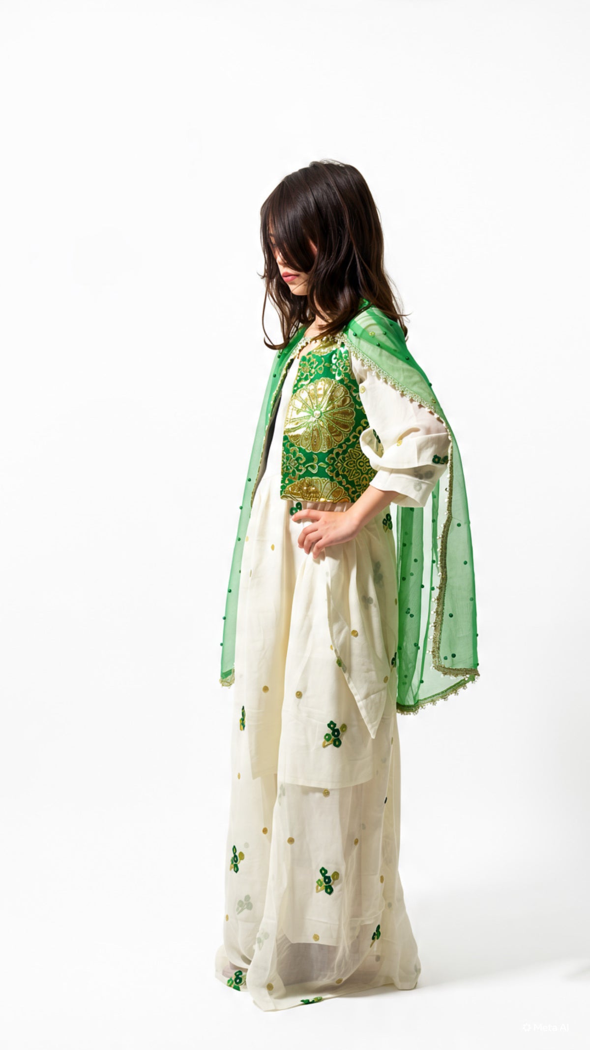 Lavin Green Off white includes 5 items