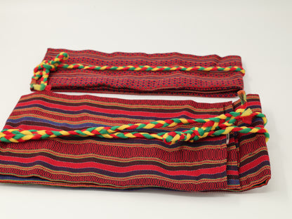 Kurdish Ŝal Kurdi pêshten  Kur + Bab ( 2 belts)