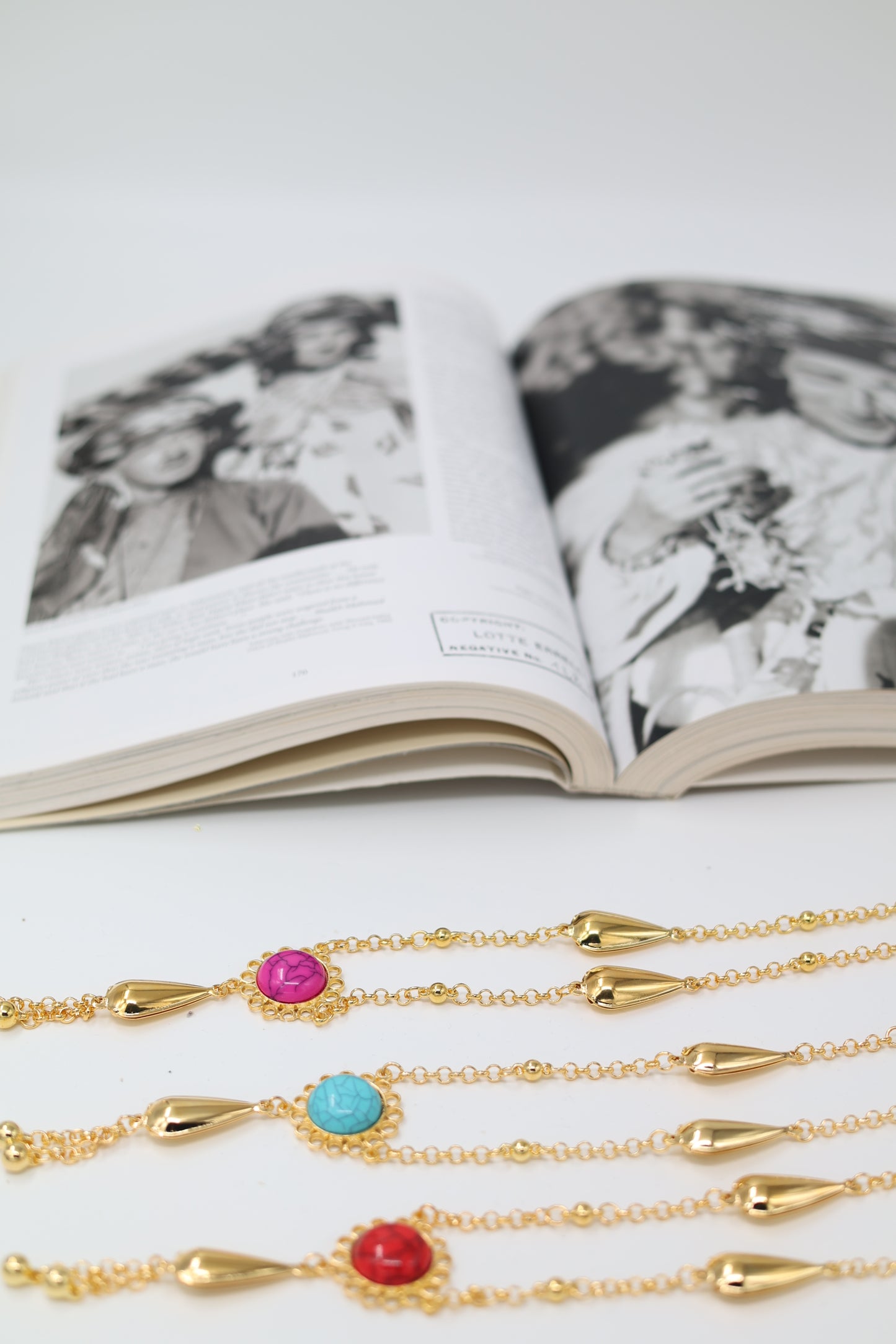 Halskette Mêlwan ملوان Türkis