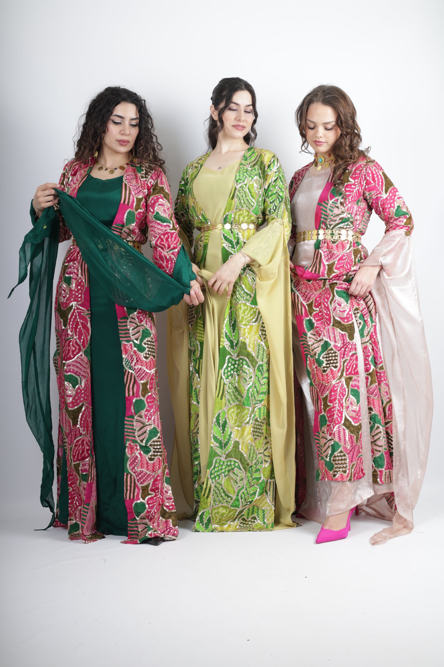 Peraw Kurdish Dress Green