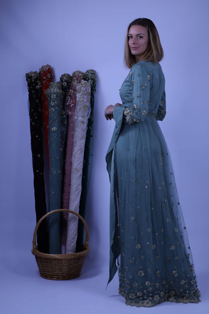 Dilan Design Badini  Pastel GreenKewsan textile and more Kurdish women, Kurdish clothes, Kurdische kleider