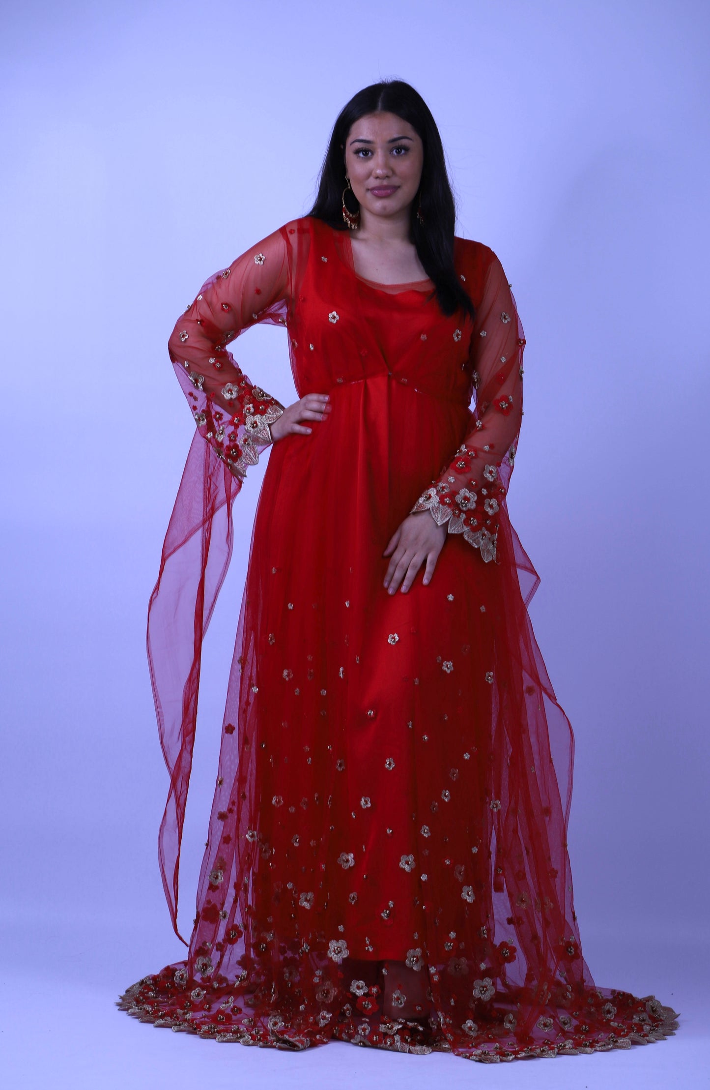 Dilan Design Badini Kurdish set Red