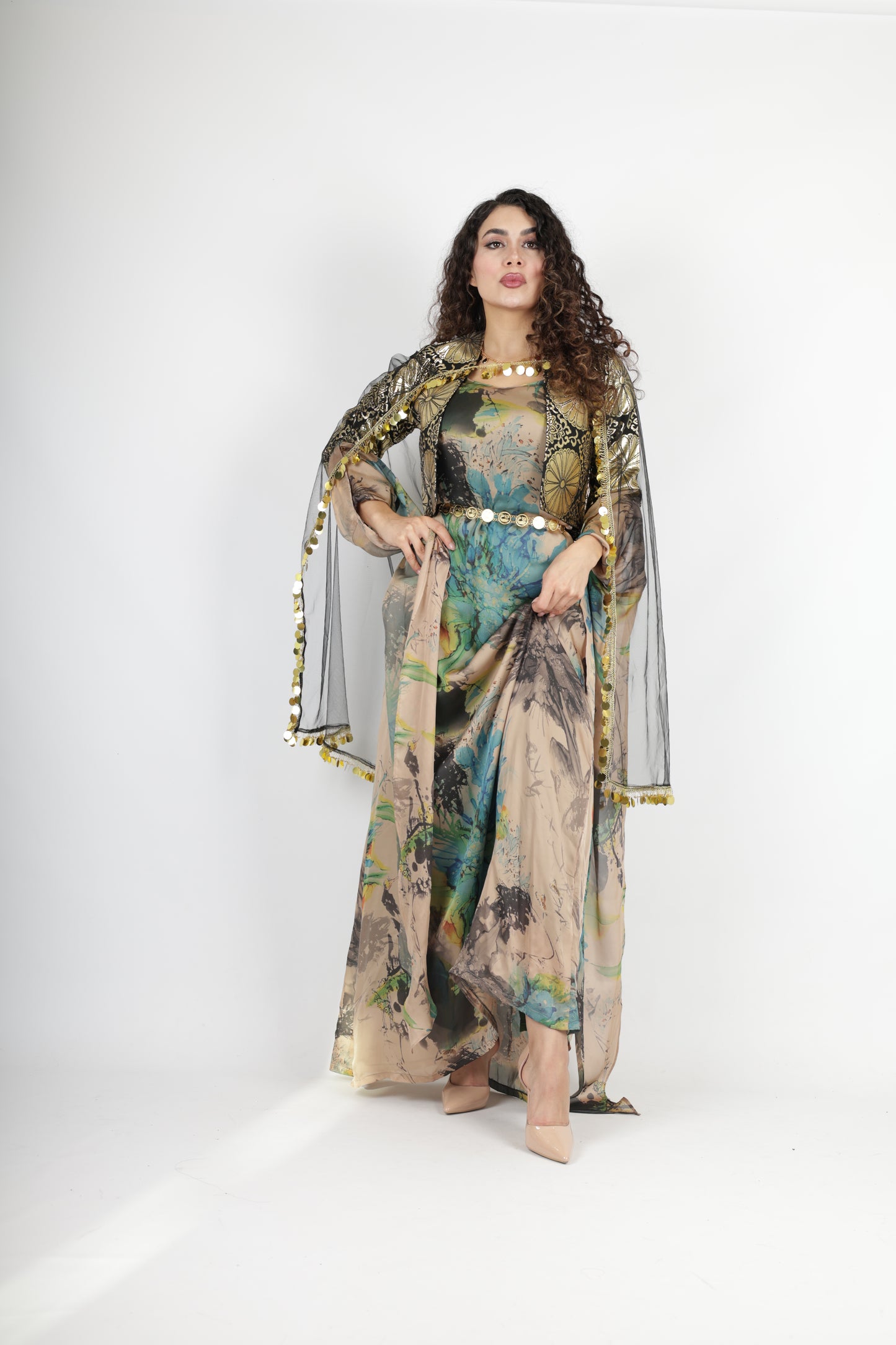 Awrang Kurdish Dress complete