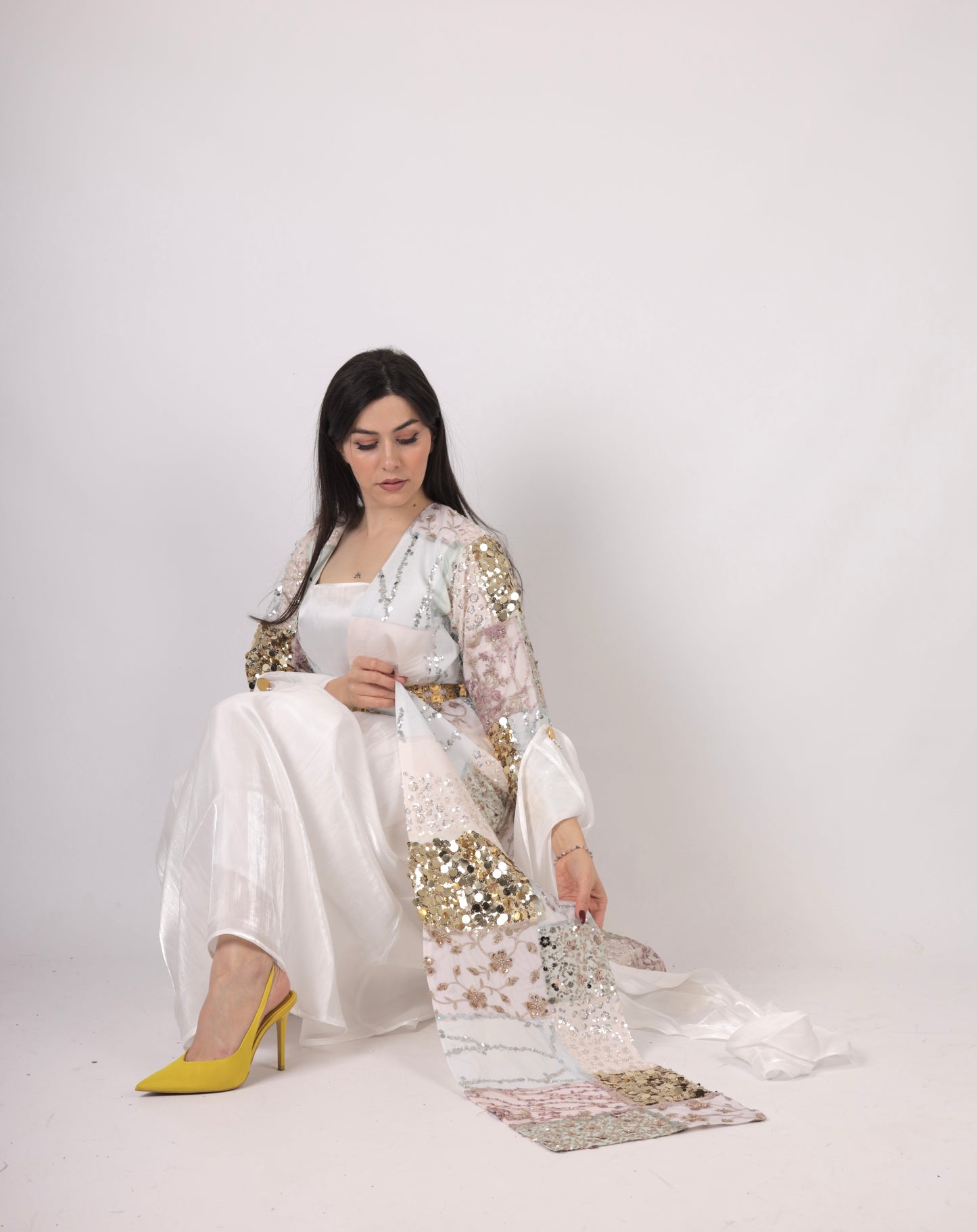 Kotri Spi Exclusive Kurdish Eco Set  Handcrafted • Sustainable • Meaningful  3 items and includes Belt and Arm pins as gift (kopia 3)