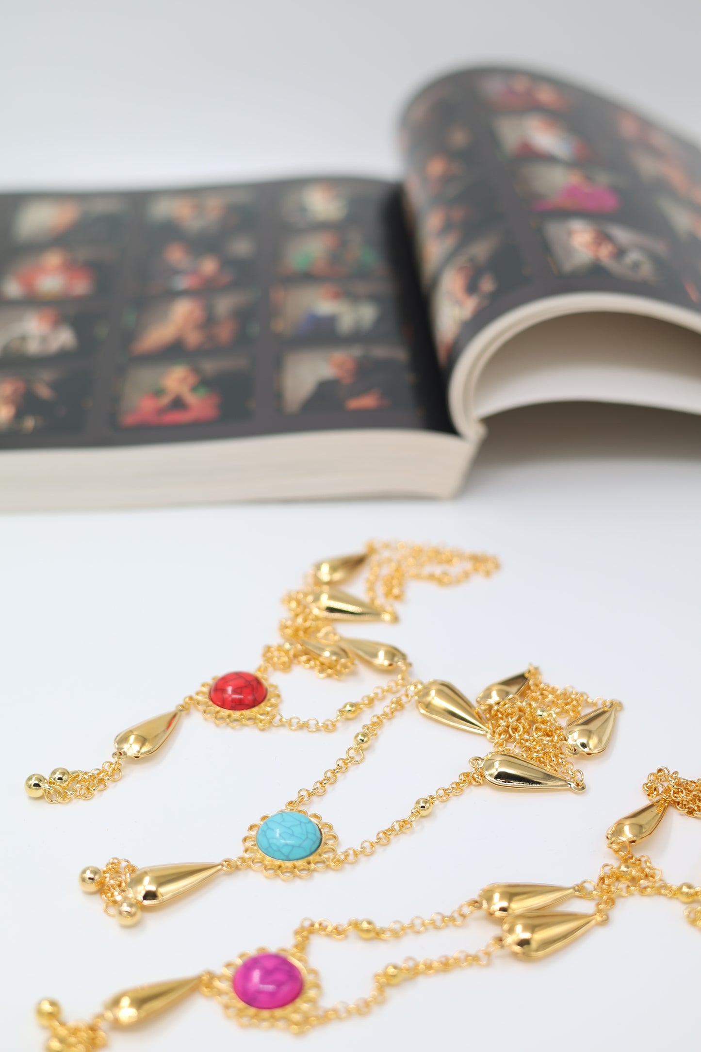 Halskette Mêlwan ملوان Türkis