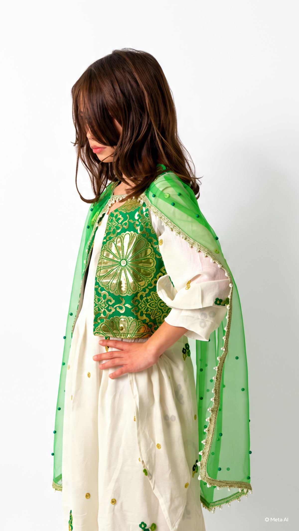Lavin Green Off white includes 5 items